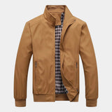 Veste Homme Zippée à Col Montant