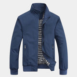 Veste Homme Zippée à Col Montant