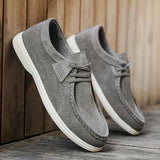 Chaussures Homme en Suédine à Lacets