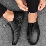 Chaussures Homme en Cuir à Lacets