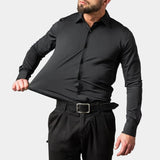 Chemise Homme Extensible à Manches Longues