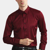 Chemise Homme Extensible à Manches Longues
