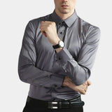 Chemise Homme Extensible à Manches Longues