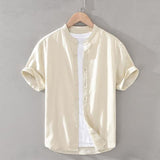 Chemise Homme à Manches Courtes Ouverte