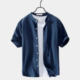 Chemise Homme à Manches Courtes Ouverte
