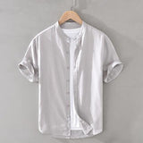 Chemise Homme à Manches Courtes Ouverte