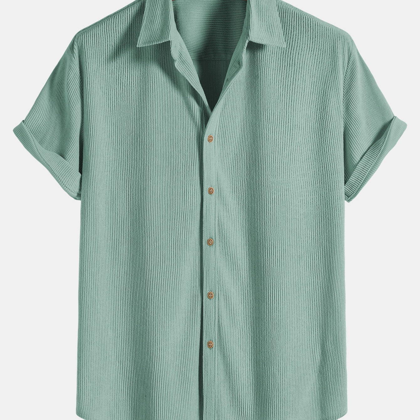 Chemise Homme en Lin à Manches Courtes