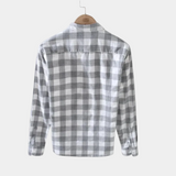 Chemise Homme à Carreaux en Coton