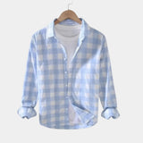 Chemise Homme à Carreaux en Coton