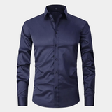 Chemise Homme Classique à Manches Longues