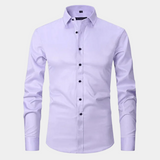 Chemise Homme Classique à Manches Longues