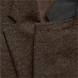 Costume trois pièces homme en tweed de laine