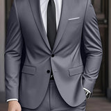 Costume Homme Deux Pièces Ajusté