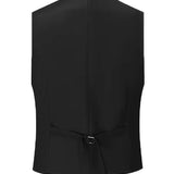 Costume trois pièces homme coupe slim avec gilet croisé