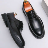 Chaussures Homme Habillées en Cuir à Lacets