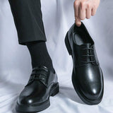 Chaussures Homme Habillées en Cuir à Lacets
