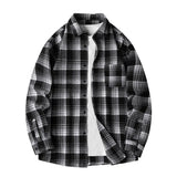 Chemise à Carreaux Boutonnée
