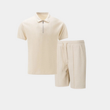 Ensemble Polo et Short Homme en Maille
