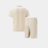 Ensemble Polo et Short Homme en Maille