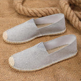 Espadrilles Homme en Toile à Enfiler