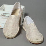 Espadrilles Homme en Toile à Enfiler