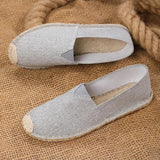 Espadrilles Homme en Toile à Enfiler