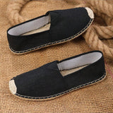 Espadrilles Homme en Toile à Enfiler
