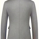 Costume trois pièces homme coupe slim avec gilet croisé