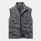 Gilet Homme Sans Manches Multi-Poches