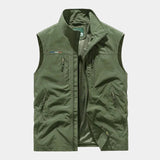Gilet Homme Sans Manches Multi-Poches