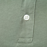 Polo Classique Brodé à Col Boutonné