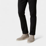 Mocassins homme en cuir suédé