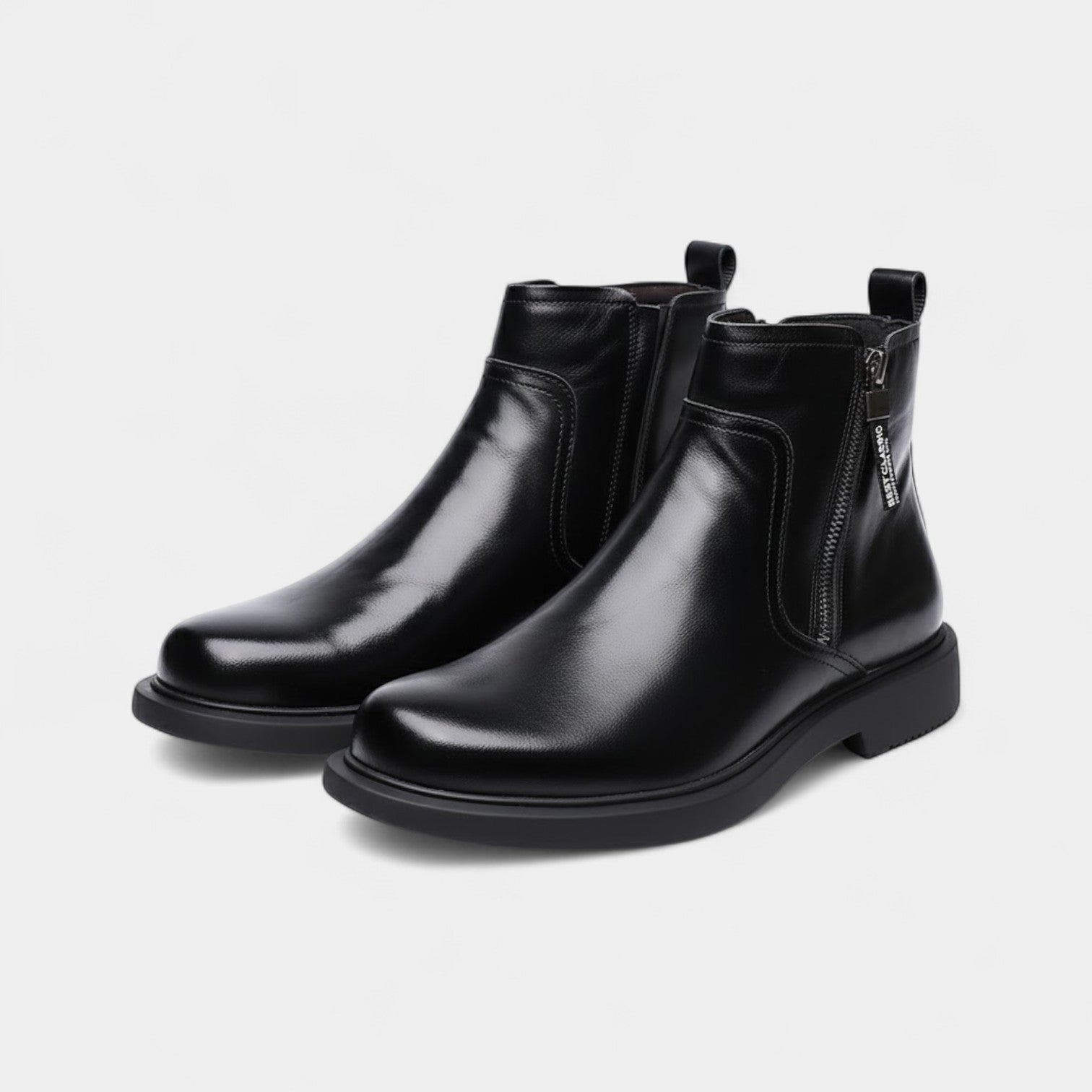 Bottes Chelsea homme en cuir