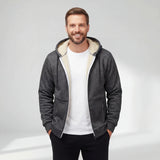 Cardigan en laine d'agneau pour homme – Élégance et finesse