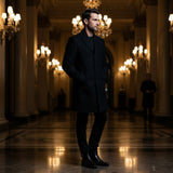 Bottes hautes homme en cuir