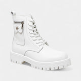 Bottes homme en cuir suédé