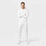 Ensemble de sport homme à capuche polaire – Minimalisme chaud et élégant