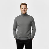 Ensemble de 3 pulls à col roulé pour homme – Slim fit, manches longues, élégance et raffinement au quotidien