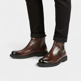 Bottes Chelsea homme en cuir