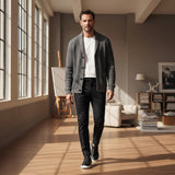Chaussures homme décontractées en cuir à lacets