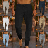Pantalon à Taille Élastique Effet Dégradé