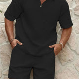 Ensemble Polo Texturé et Short Assortis