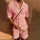 Ensemble Texturé Chemise et Short