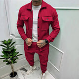 Ensemble Surchemise et Pantalon Cargo Assortis