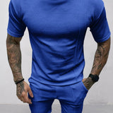 Ensemble Texturé T-Shirt et Short