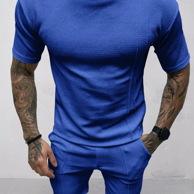 Ensemble Texturé T-Shirt et Short