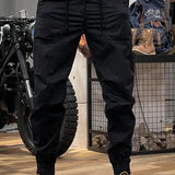 Pantalon Cargo Tactique à Chevilles Resserrées