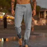 Pantalon à Taille Élastique Effet Dégradé