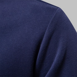 Polo Manches Longues à Col Contrasté