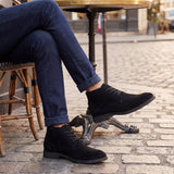 Bottes hautes en daim homme – robustes, polyvalentes, intemporelles